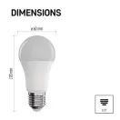 Emos ZQW514R Gosmart LED A60 9W(60W) 806lm E27 Wifi RGBW