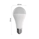 EMOS ZQW516R LED izzó GoSmart A65 / E27 / 14 W (94 W) / 1 400 lm / RGB / dimmelhető / WiFi