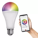 EMOS ZQW516R LED izzó GoSmart A65 / E27 / 14 W (94 W) / 1 400 lm / RGB / dimmelhető / WiFi