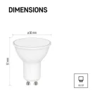 Emos ZQW832R GOSMART LED MR16 4,8W(35W) 400LM GU10