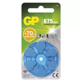 Emos B35756 #GP HEARING AID ZINC AIR ZA675F 6BL