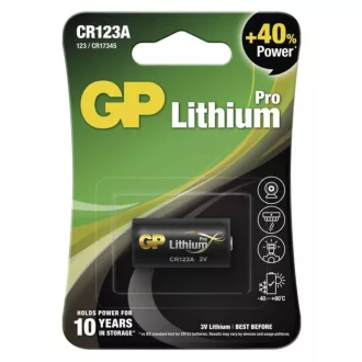 Emos B1501 GP LITHIUM ELEM FOTO CR123A 3V 1.550mAh 1BL