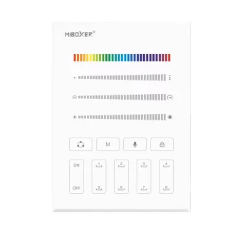 MiBoxer B9 SPI panel futófény távvezérlő 2,4GHz
