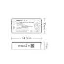 MiBoxer SPIW5 SPI és DMX vezérlő Wifi+2,4GHz