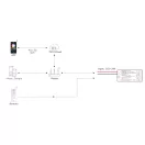 MiBoxer SPIW5 SPI és DMX vezérlő Wifi+2,4GHz