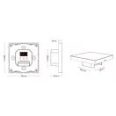 MiBoxer DP2S DALI CCT érintőpanel