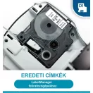 DYMO 19mm x 7m feliratozógép D1 szalag fekete/fehér 45803 S0720830