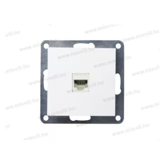 NeoCross fehér CAT 5e 1XRJ45 adatátviteli csatlakozó