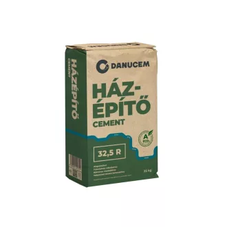  DANUCEM Házépítő Cement CEM II/B-M (S-LL) 32,5R 25 kg/zsák, 56 zsák/raklap (1,4 tonna/raklap)