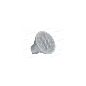   V-TAC SKU-1621 3W 240V GU10 9db SMD LED 200 lm 3000K meleg fehér 38° (A+energiaosztály)