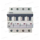 Omu system OMB45 4 pólusú 40A C 4,5kA kismegszakító OMB45440C