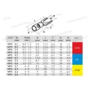 XBS MVS 6,4mm nyílás 0,5-1,5mm2 szigetelt villás saru