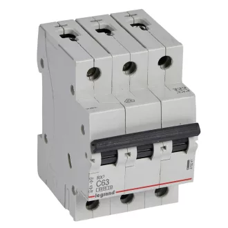 Legrand 419241 3P C63 RX3 kismegszakító 6000A BIC