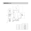 Legrand 419241 3P C63 RX3 kismegszakító 6000A BIC