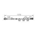 Kanlux 35758 fényfüzér GRL 15M15E27-B girland
