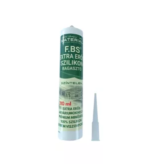 F.BS (FBS) extra erős szilikon ragasztó 310ml (Material)