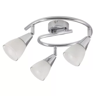 Rábalux 6769 Nicolette hármas spot E14 3x40W króm/fehér