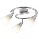 Rábalux 6769 Nicolette hármas spot E14 3x40W króm/fehér