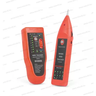   Maxwell 25341 érpárkereső hangjelzéssel, LED-del - RJ45 kábel teszterrel
