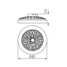 Kanlux 38033 PLAVE LED CCT lámpa