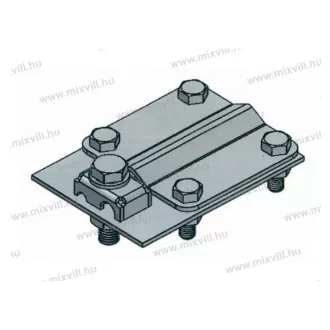   MGKS-074 leválasztókapocs 45mm laposvas és 4-10mm köracél összekötéséhez 2459