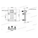 MGKS-074 leválasztókapocs 45mm laposvas és 4-10mm köracél összekötéséhez 2459