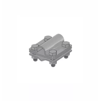  MGKS-01/16 AA-FeZn 012200FeZn tűzihorganyzott multikapocs, keresztösszekötő 16/8-12mm 16mm köracélho