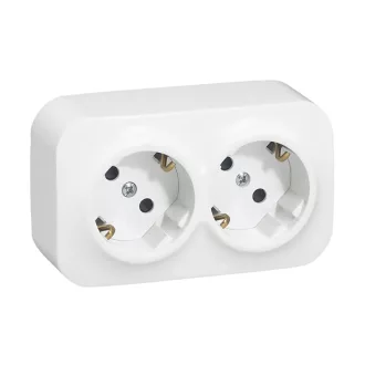   Legrand Forix 162/2 2x2F 45° betéttárcsával IP20 fehér 782413