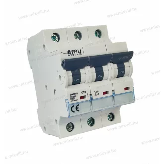   Omu system OMB45 3 pólusú 40A B 4,5kA kismegszakító OMB45340B