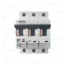 Omu system OMB45 3 pólusú 40A B 4,5kA kismegszakító OMB45340B