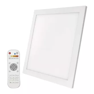   ZM5171 LED szögletes mennyezeti lámpa 30x30cm 1400lm dim 18W színhőmérséklet távirányítható 3 év Emo