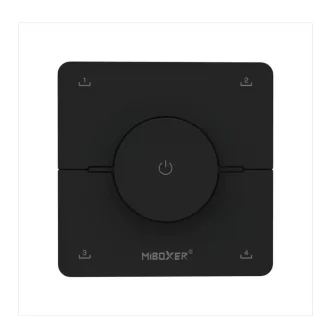   MiBoxer K0-B Nyomó- és tekerőgombos kapcsolópanel LED távirányító fekete