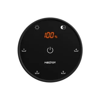   MiBoxer K5 CCT Forgó gombos távirányító 2.4G RF színhőmérséklet és fényerő állítás