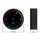 MiBoxer K6 CCT Forgó gombos távirányító 2.4G RF színhőmérséklet és fényerő állítás színes kijelzővel