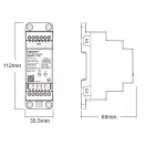 MiBoxer TZ5 DIN sínes 5 in 1 LED ZIGBEE vezérlő 3.0+2,4G W CCT RGB RGBW RGB+CCT