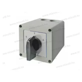 GN 40-12-P 40A IP65 Tokozott csillag-delta kapcsoló KONCAR