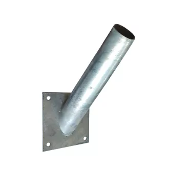   Fali konzol kültéri lámpához horganyzott D:60mm 300x150x150mm 45 fokos GY