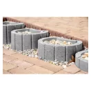 Leier Luna Quartz rézsükő szürke 40x50x30cm 49,3kg/db 24db/raklap