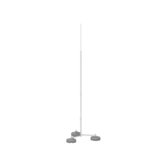   66015009 65.5 1p sz 5m villámvédelmi alumínium felfogóoszlop 3x16 kg betontalppal