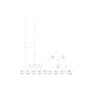 66015009 65.5 1p sz 5m villámvédelmi alumínium felfogóoszlop 3x16 kg betontalppal