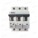 Omu system OMB45 3 pólusú 10A C 4,5kA kismegszakító OMB45310C
