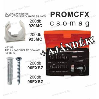  CELO Apolo PROMCFX csomag ajándék 22 részes mágneses bit és marokcsavarhúzó készlettel