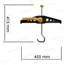 RHINO SafeClamp zárható létrarögzítő tetőcsomagtartóra 2db/csomag RAS21