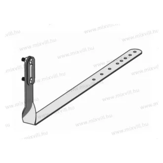   MGKNC-11 Tetővezetéktartó 90° 25mm laposvashoz 38cm hosszú
