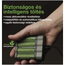 GP B53455 akkumulátor töltő Speed M451 +4x AA Recyko Pro