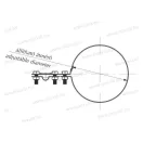 MGOS-04A Csatorna bilincs 125-155mm 8-10mm köracélhoz