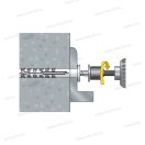 CELO Apolo 910160MFRSB MFR tokrögzítő dübel+hatlapfejű integrált alátétes csavar 10x160 50db/cs