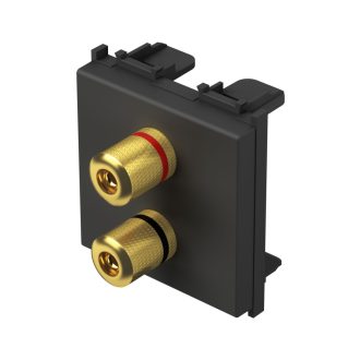   MODUL audio aljzat 2 hangszoró csatlakozó 2M KM26SB 2 modul