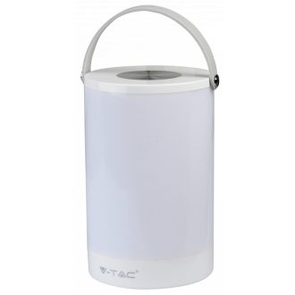   V-TAC SKU-7050 Led asztali lámpa 230lm 6W tölthető power bank funkció 360° sugárzási szög V-TAC