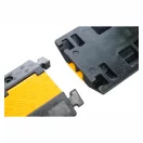 C-980-2 csatornás kábeltaposó, kábel taposás védő - kábelhíd, 990x240x45mm R9002